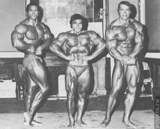 Во время сравнительного позирования вы показываете свои сильные стороны. На конкурсе "Мистер Олимпия" 1973 года Серж Нюбре в основном полагался на свою огромную грудную клетку, Франко Коломбо - на потрясающие латеральные мышцы, а я - на превосходную рельефность при выполнении "наиболее мускулистой" позы.